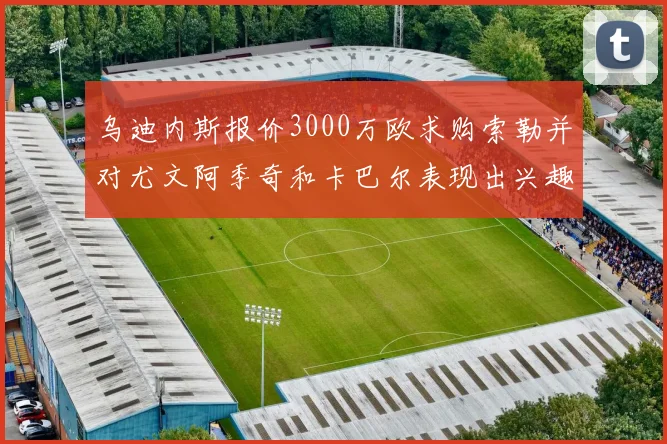 乌迪内斯报价3000万欧求购索勒并对尤文阿季奇和卡巴尔表现出兴趣
